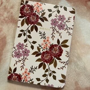 Eccolo Gooseberry Moon Floral Journal Lined Notebook NWT 75 pgs